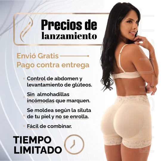 ¡Transforma tu Look al Máximo con la Faja Short Levanta Cola! Moldea, realza y levanta tu figura al instante con envío gratis. 🍑✨ ¡No esperes más para lucir espectacular!