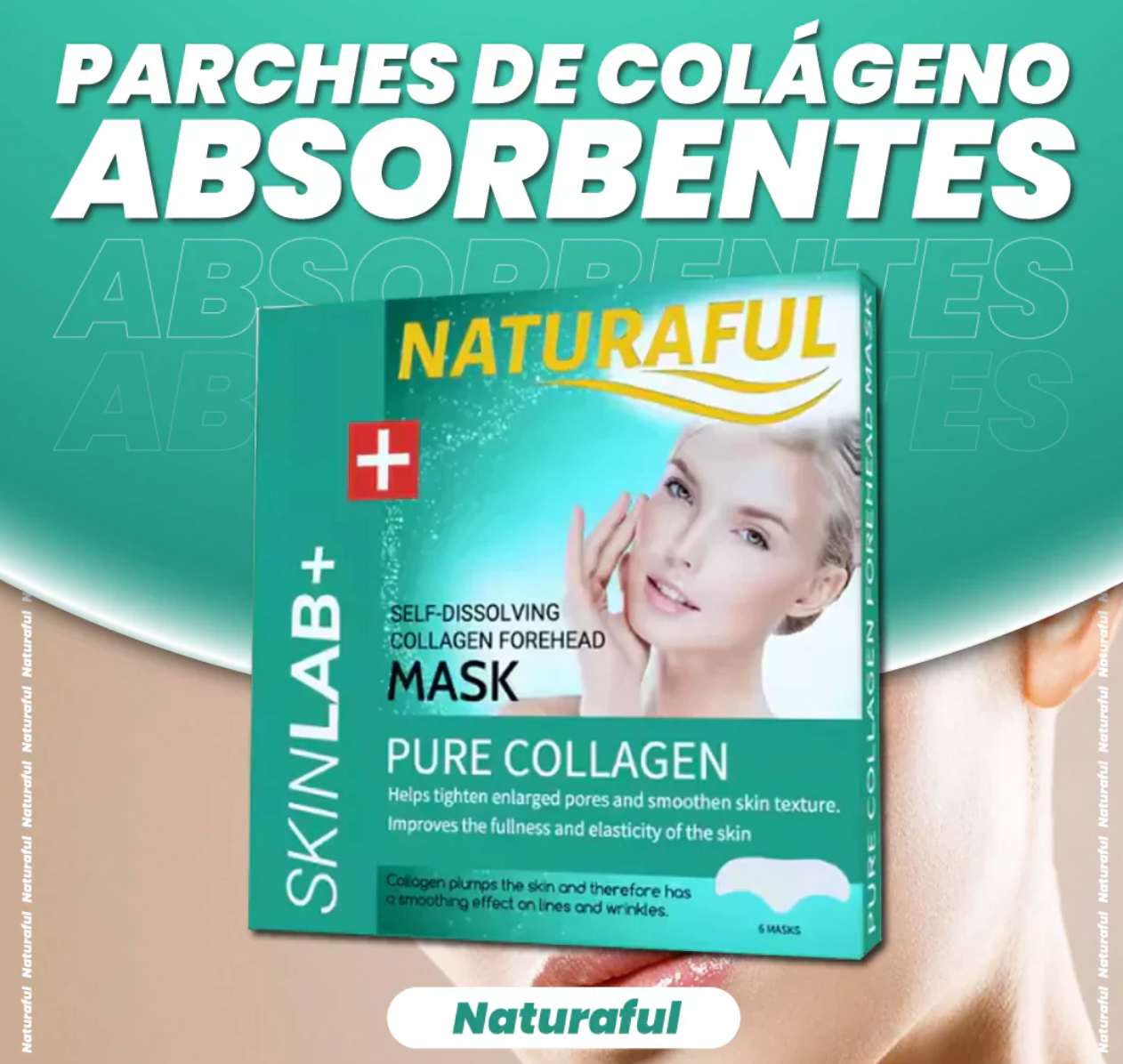 NaturaFul® Parches de Colágeno Absorbentes (8 Piezas) ✨❤️ + ¡ENVÍO GRATIS! 🚚