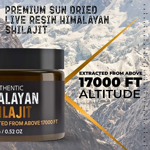 SHILAJIT ORIGINAL 100% PURO 💎 Energía Vital del Himalaya 💎 + ¡Envío Gratis! 🚚