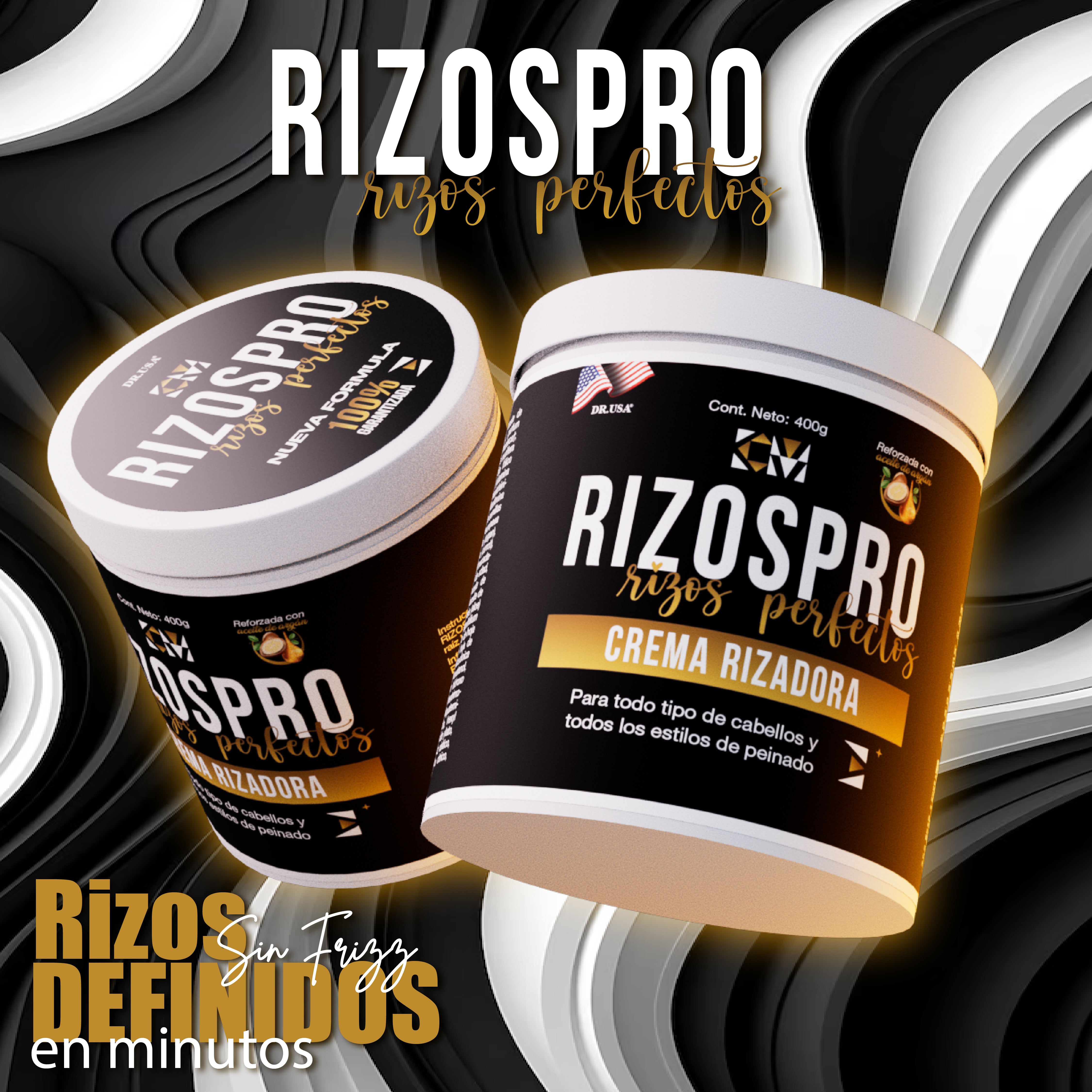 ✨ ¡Logra rizos impecables al instante! 💁🏽‍♀️ Da forma, nutre y maneja con Rizos Pro. ¡Despídete del frizz! 🌟 🔥 ENVÍO SIN COSTO 🚚